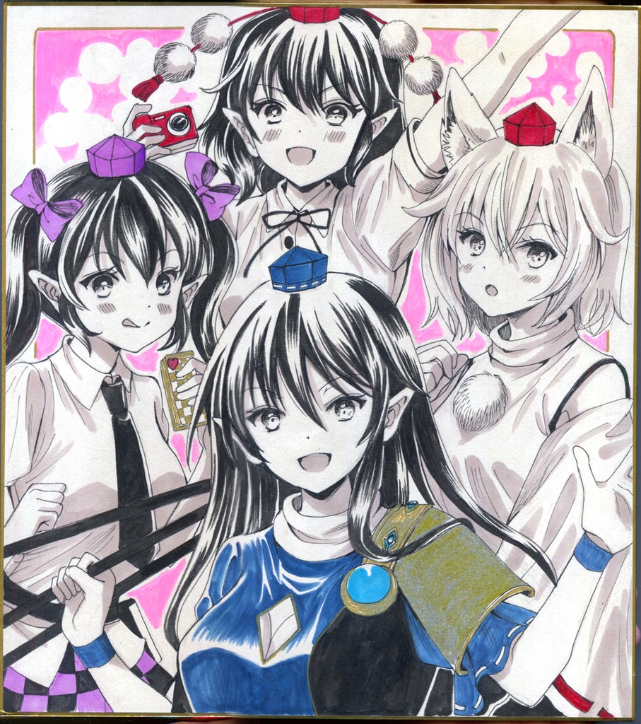 【大色紙】東方四天狗【ネコポス対応】