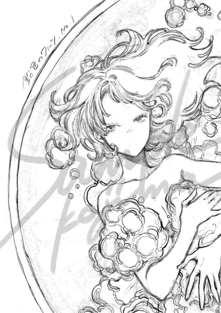 モノクロ画集『鉛色のワルツNo.01』