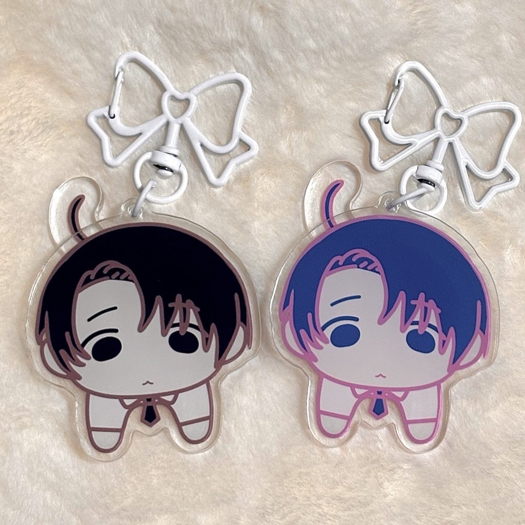 品川くんアホ毛びよびよアクリルキーホルダー