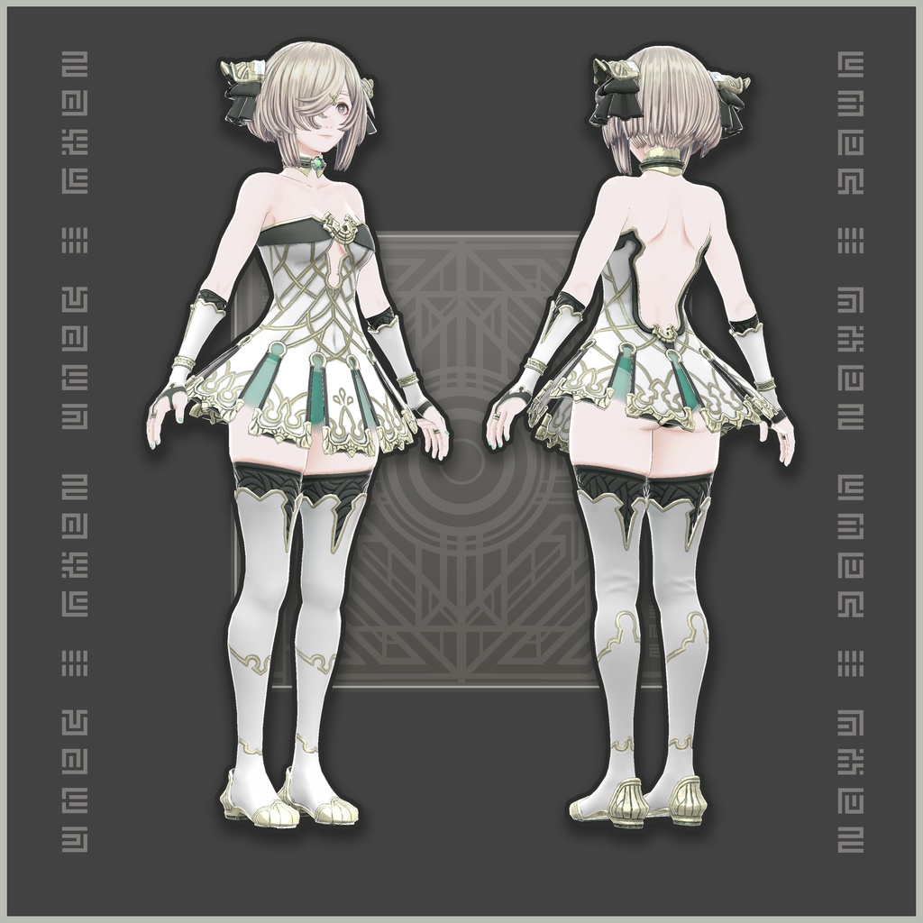 【オリジナル3Dモデル】ユニ:ユークレース