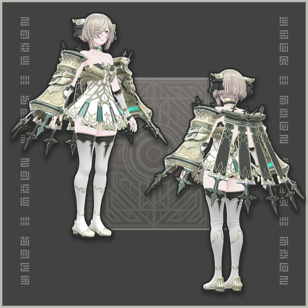 【オリジナル3Dモデル】ユニ:ユークレース