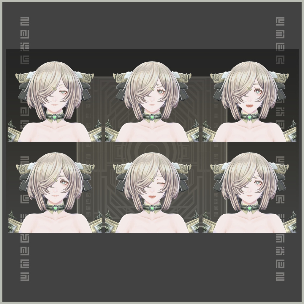 【オリジナル3Dモデル】ユニ:ユークレース