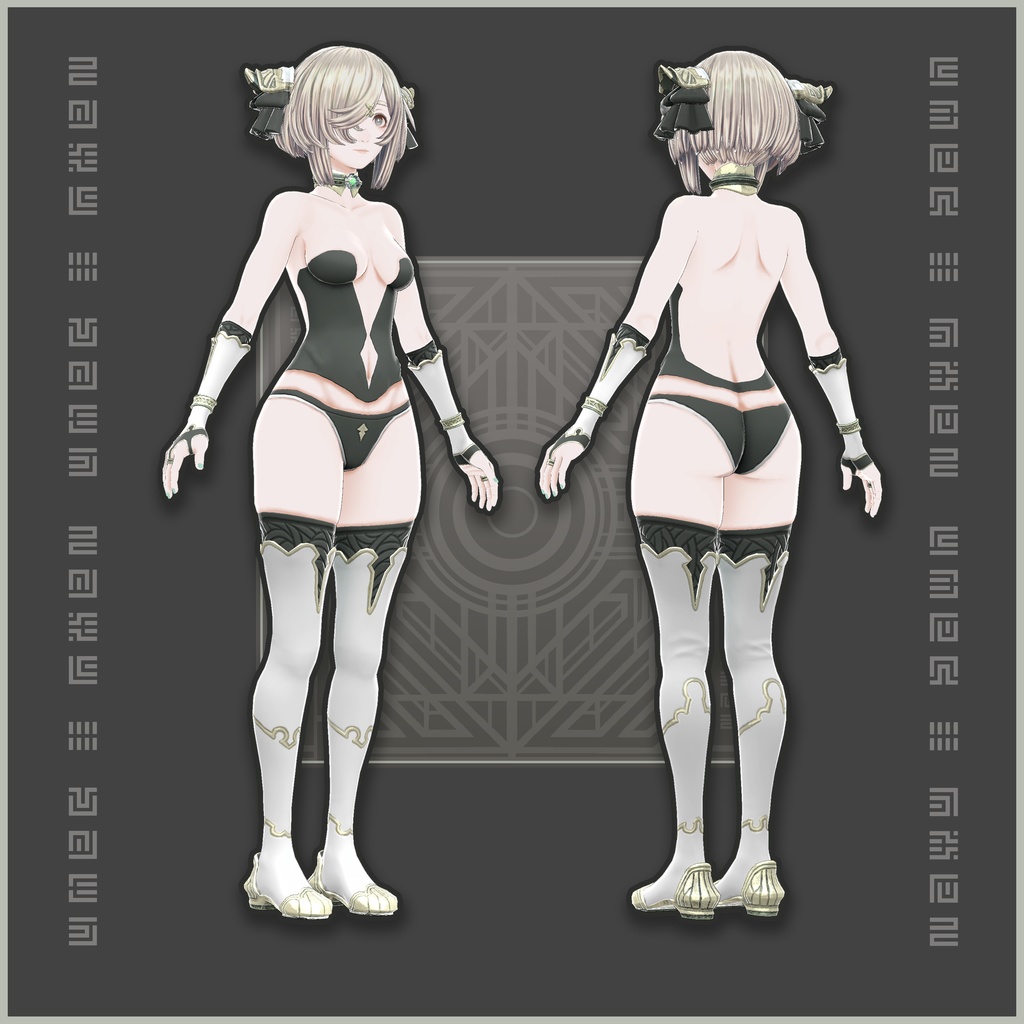 【オリジナル3Dモデル】ユニ:ユークレース