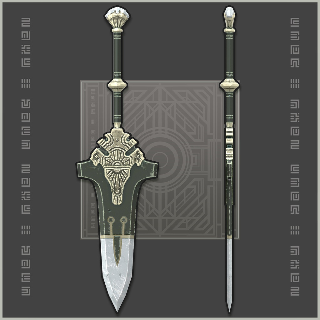 【オリジナル3Dモデル】プライマルウェポン