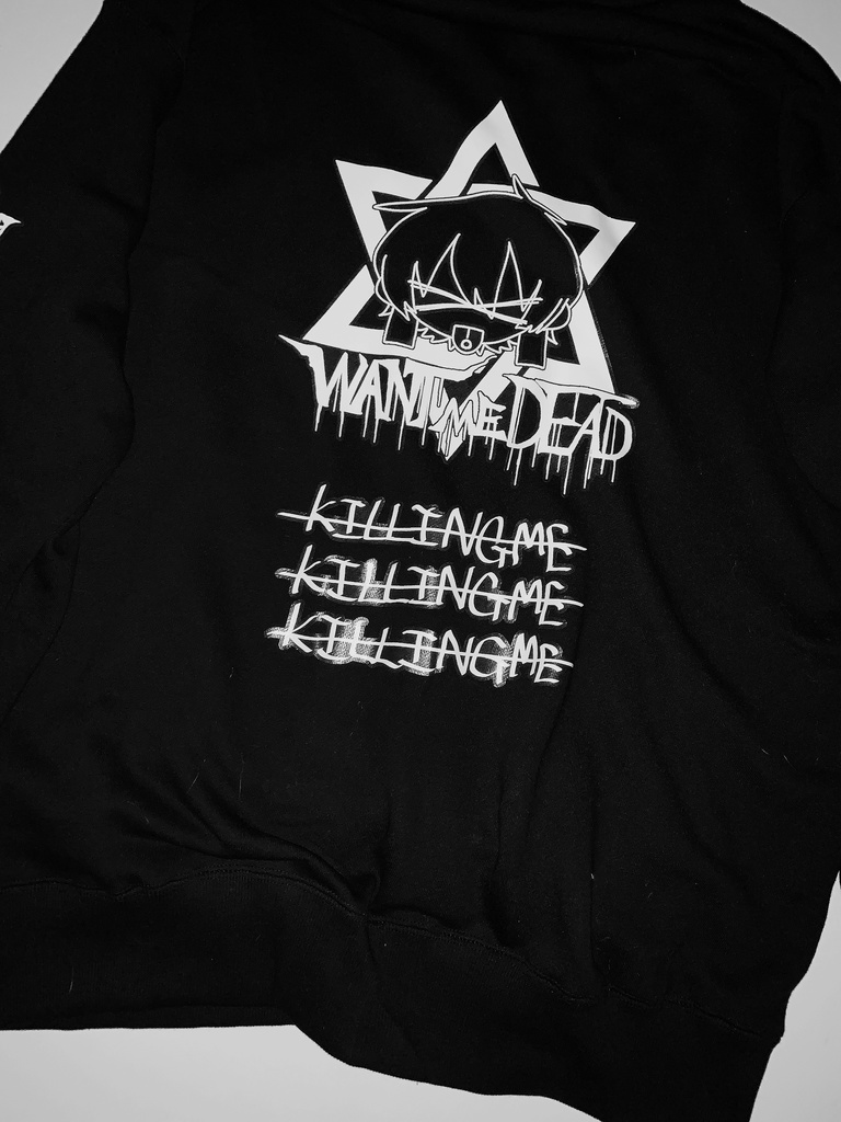 受注生産負け犬パーカー