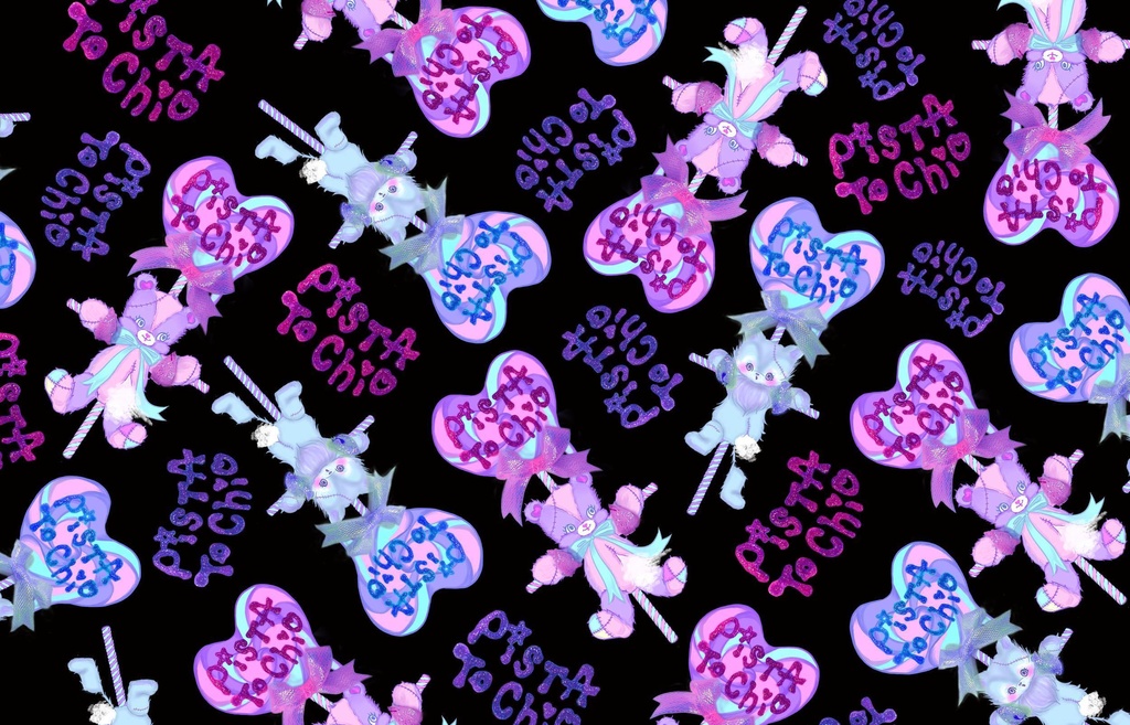 廃墟の原宿BIG Tシャツ☆ブラック