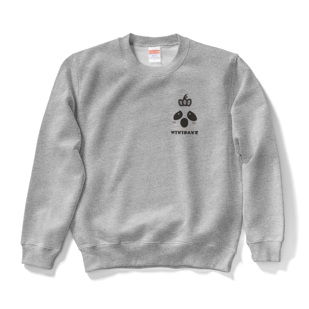 【ミニばけ】スウェット・グレー