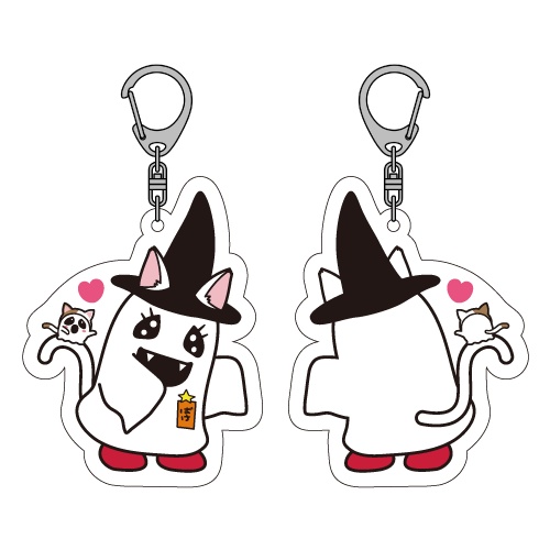 【アクリルキーホルダー】にゃんにゃんver.
