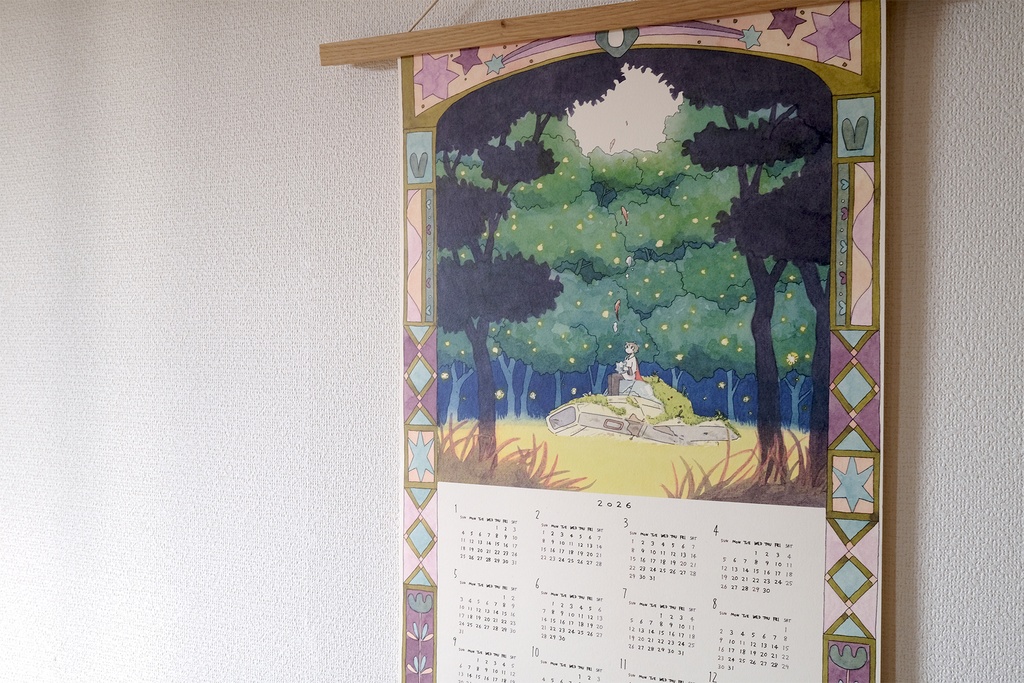 2026年ポスターカレンダー