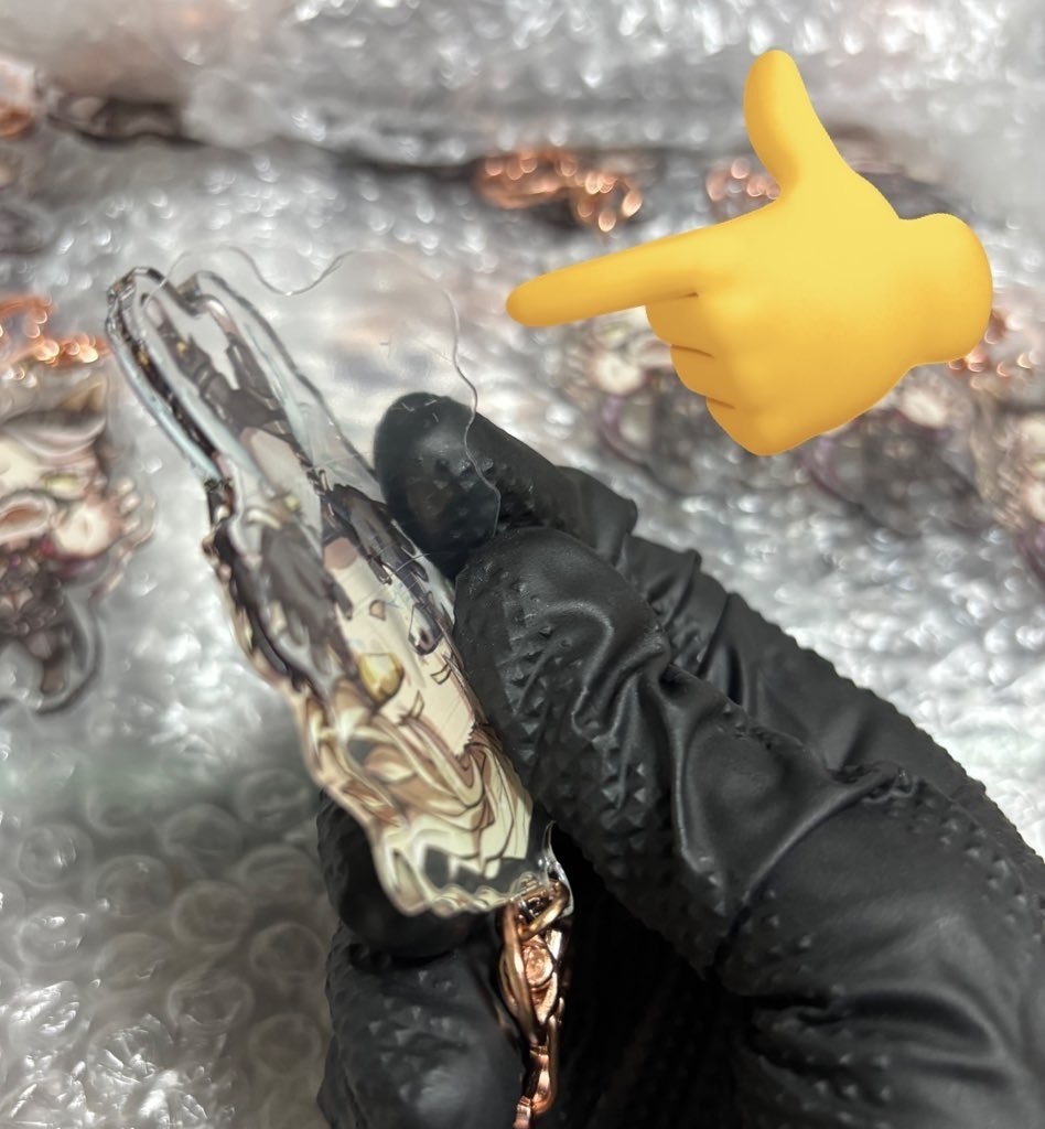 がおー!アクリルキーホルダー