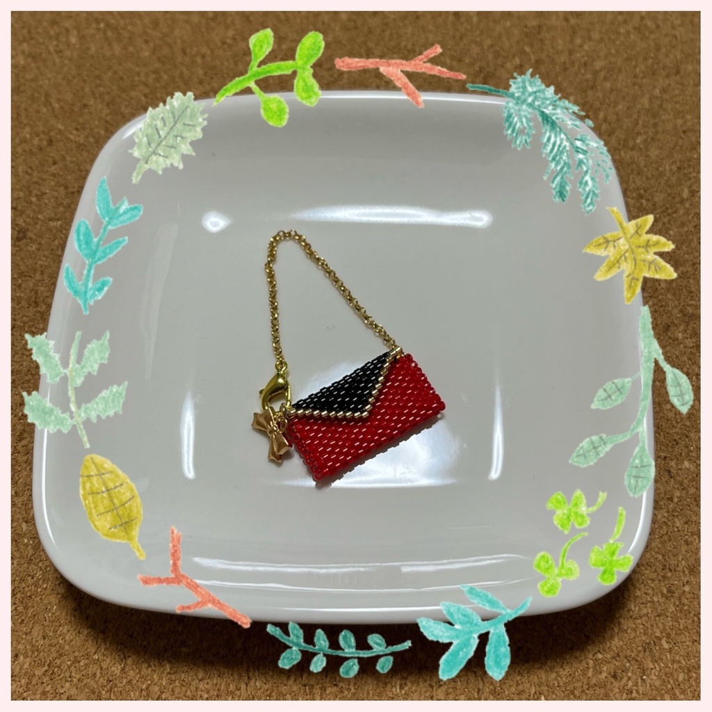 ツートンカラーバッグ