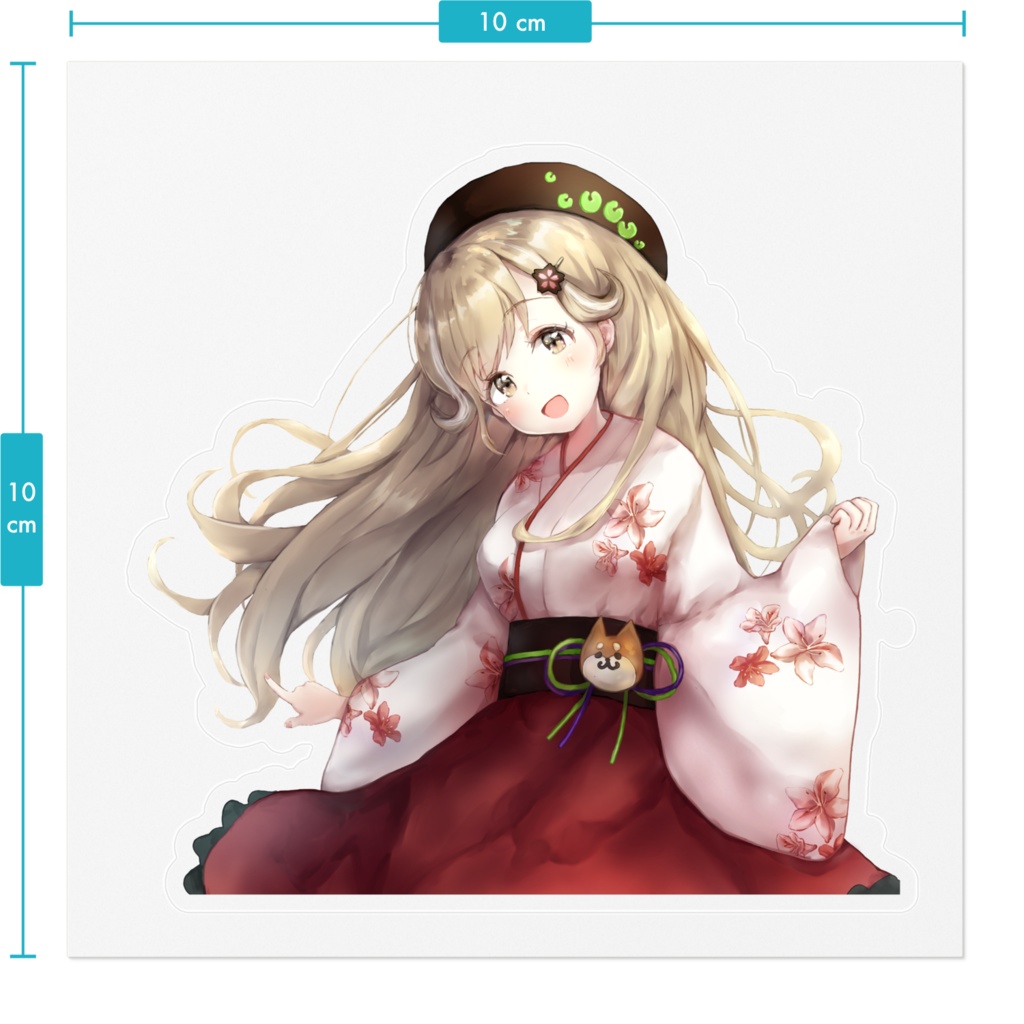 ふきのはステッカー