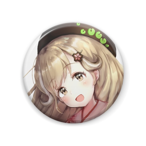 蕗之葉みもざ缶バッジ