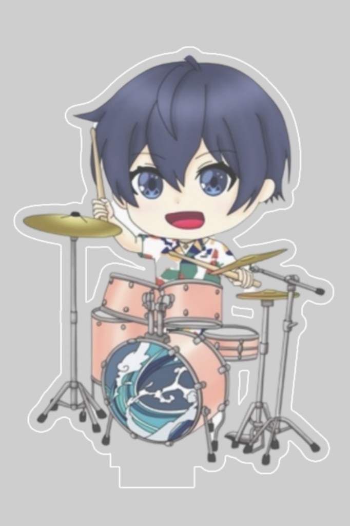 ワカオ配信１周年記念アクリルスタンド🌊