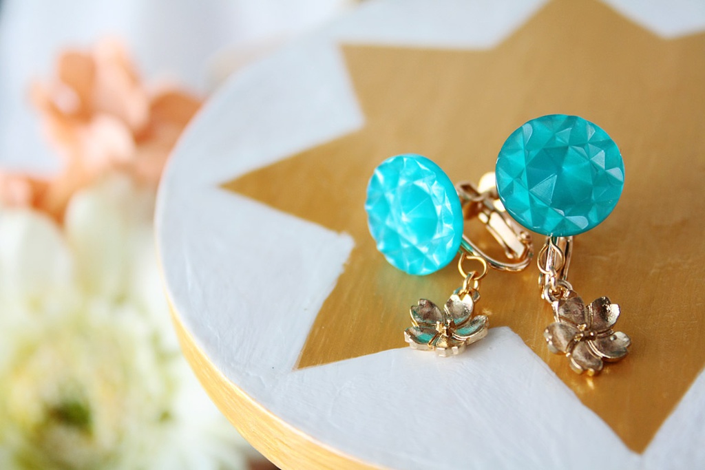 清姫イメージ|ボタン2wayイヤリング