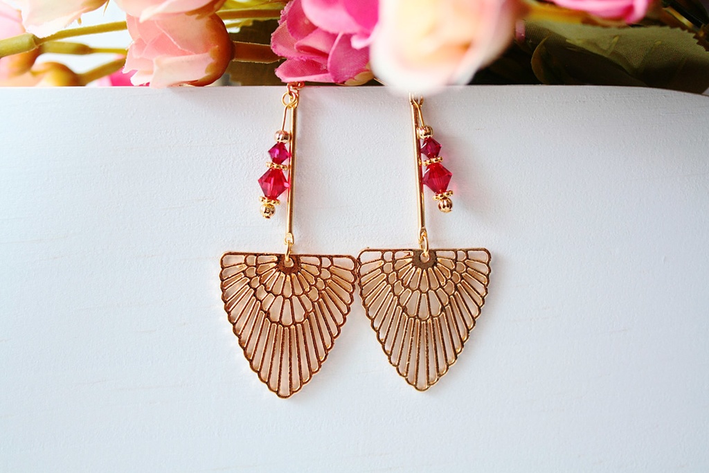 紅閻魔イメージイヤリング&ピアス