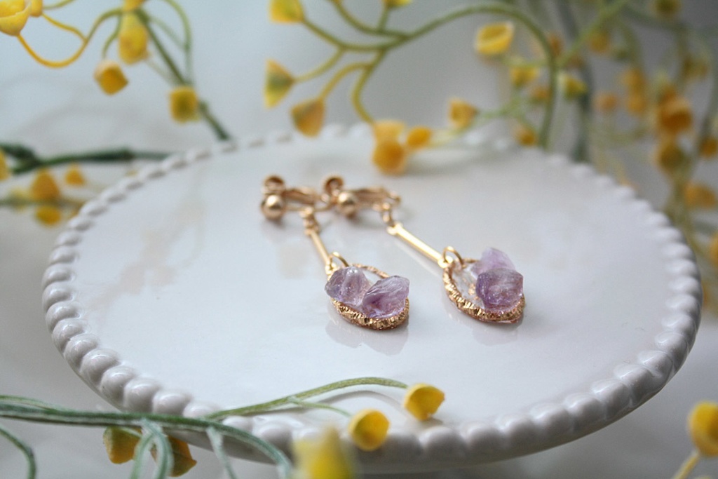 スカディイメージ イヤリング&ピアス|半貴石