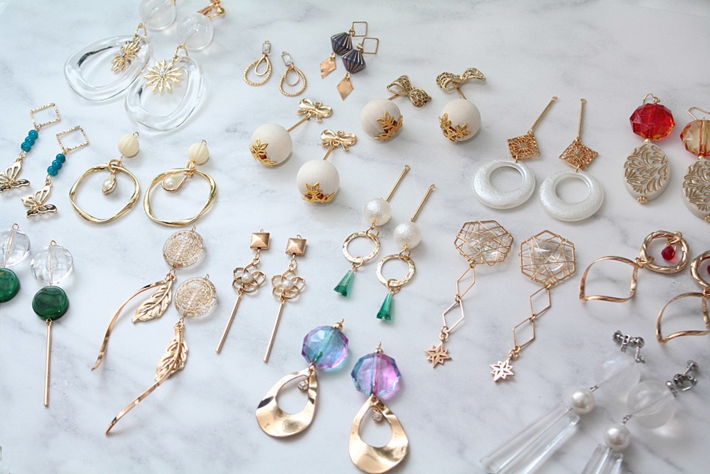 イヤリングorピアス選択式|FGOサーヴァントイメージ イヤリング&ピアス