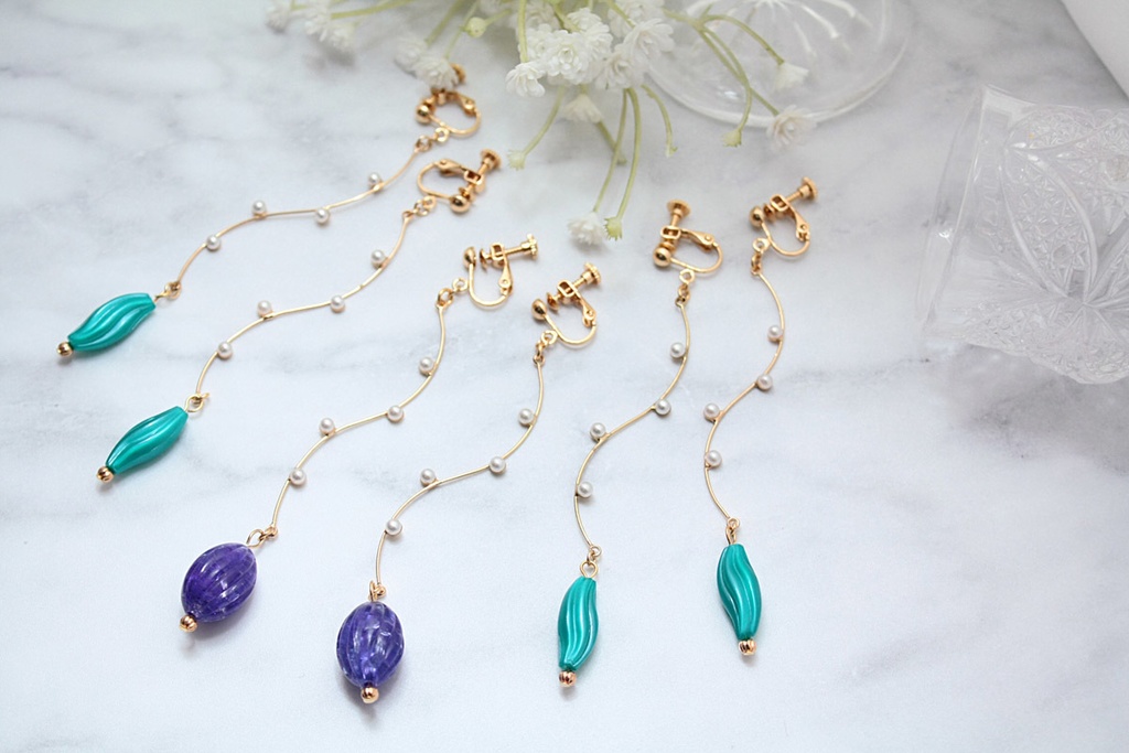 アズール・ジェイド・フロイドイメージイヤリング&ピアス