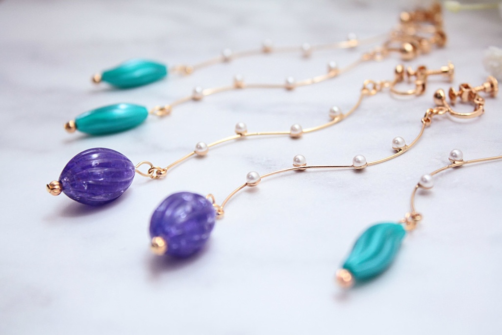 アズール・ジェイド・フロイドイメージイヤリング&ピアス