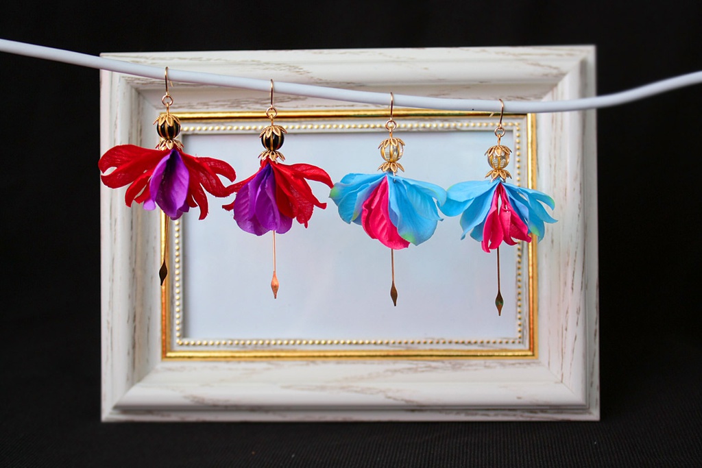 PRICEDOWN|巴形と静形のドレスピアス/イヤリング