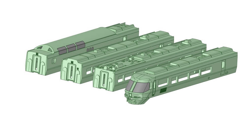 第27回JNMAフォロー頒布　485系ディスコ列車タイプ　ボディーキット