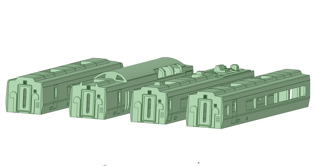 第27回JNMAフォロー頒布 485系ディスコ列車タイプ ボディーキット