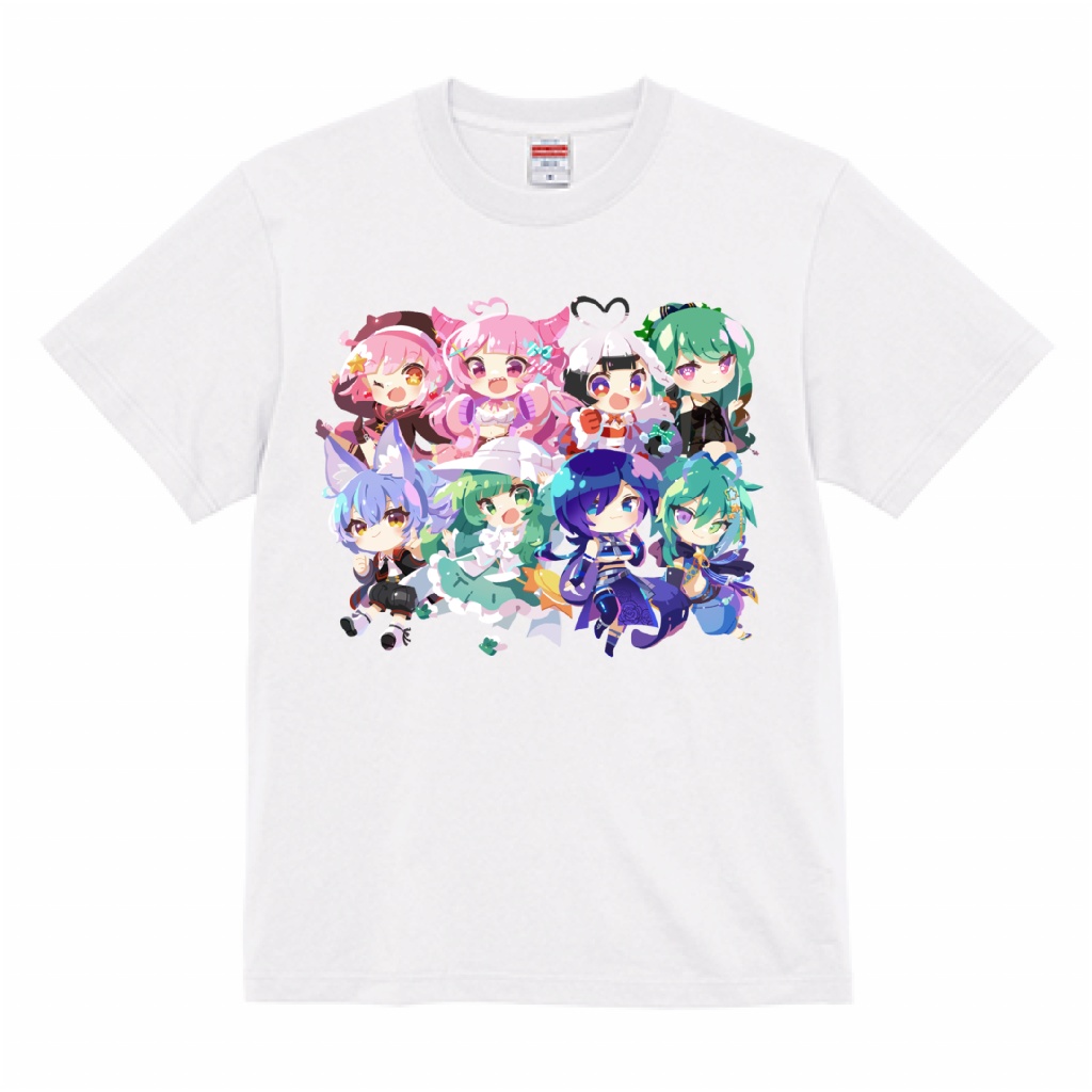 【受注販売】尊華団全員集合！Tシャツホワイト　S～XXXL