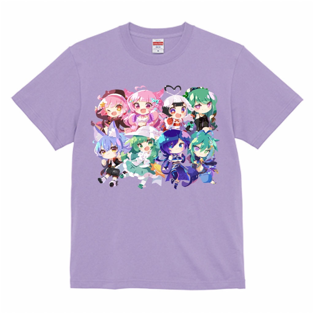 【受注販売】尊華団全員集合！Tシャツライトパープル　S～XXXL