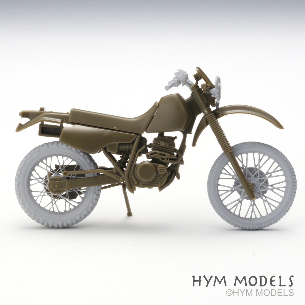 【2024/1/23更新】1/35 陸自オートバイ用 ディテールアップパーツ(純正タイヤ)