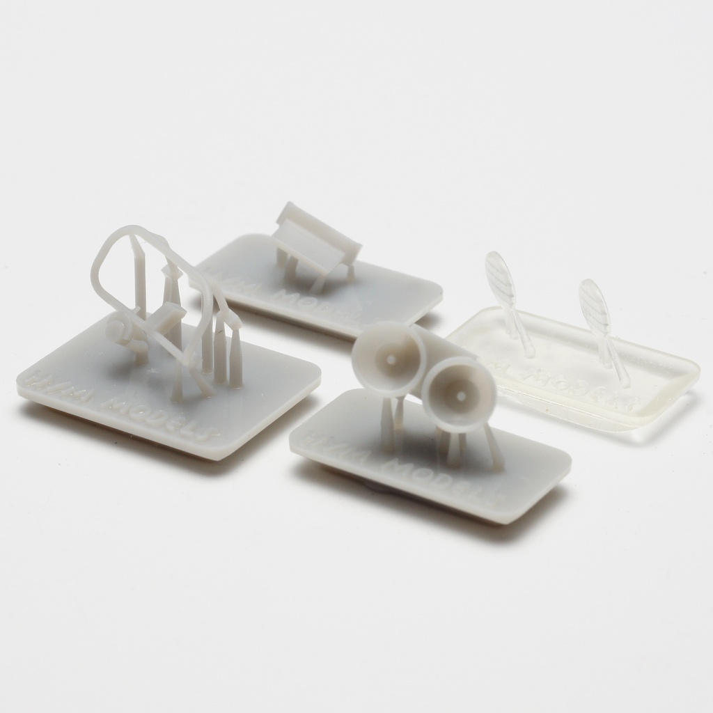 1/35 陸自オートバイ用 XLA250R BAJA ヘッドライトセット