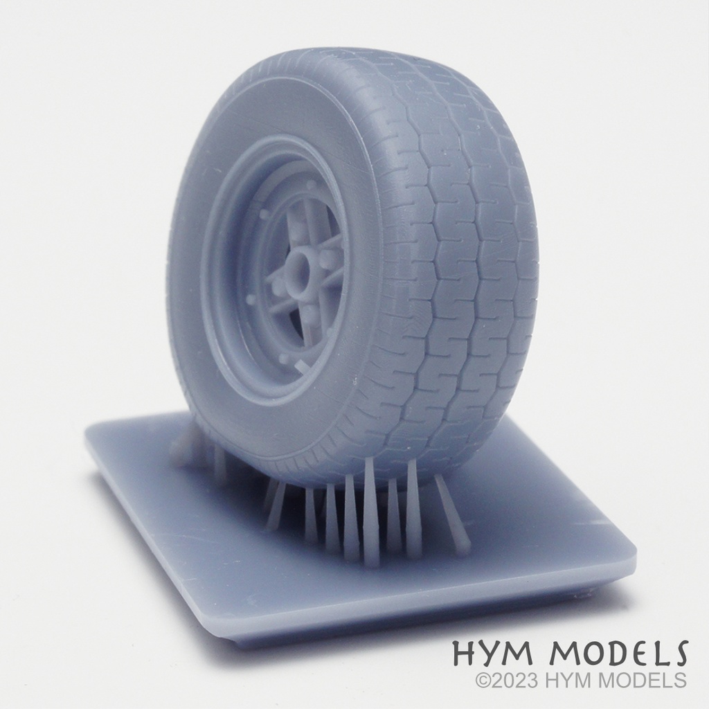 1/24 ミニクーパー1.3i用 自重変形10インチタイヤセット(MK-2)