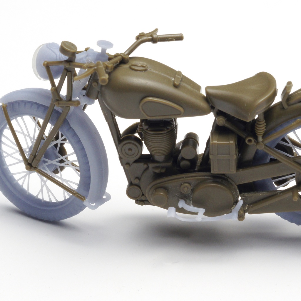 1/35 イギリス軍用オートバイ BSA M20 MPセット用 ディテールアップセット