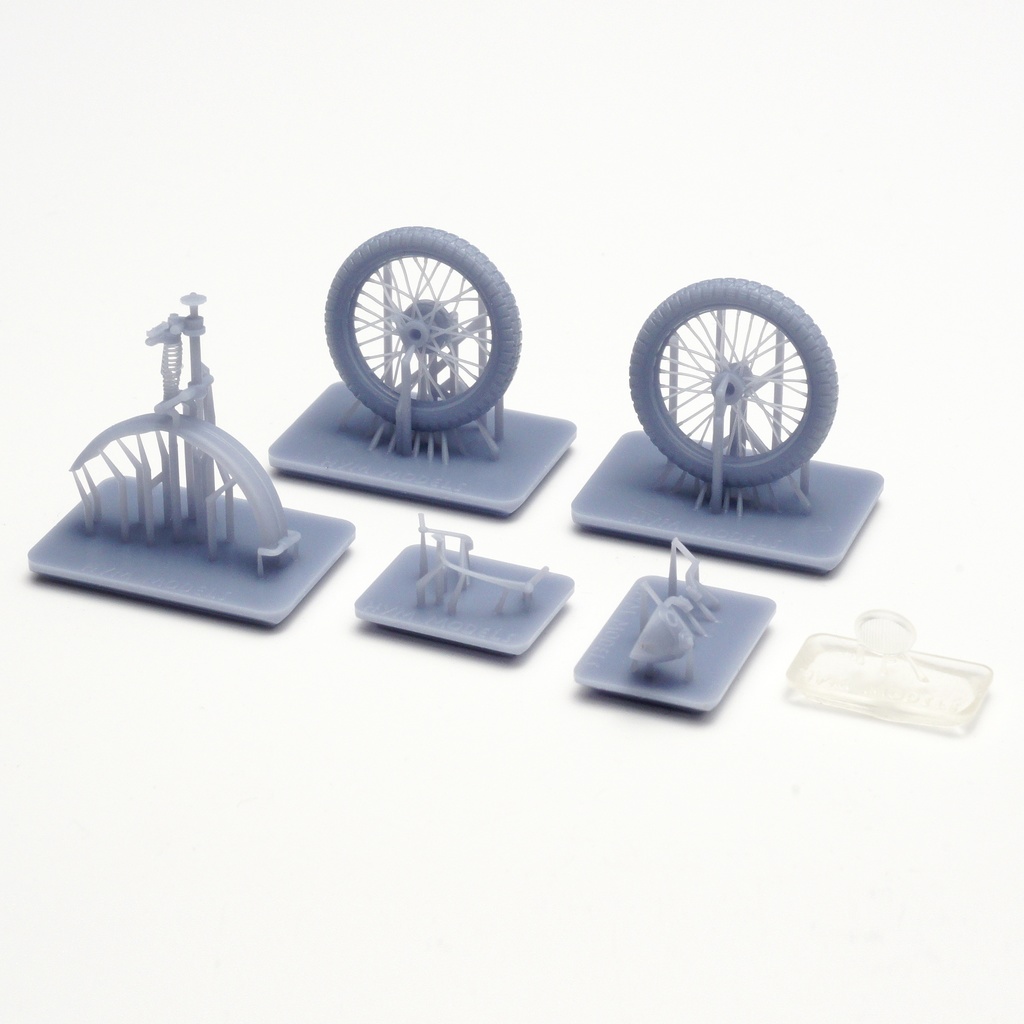 1/35 イギリス軍用オートバイ BSA M20 MPセット用 ディテールアップセット