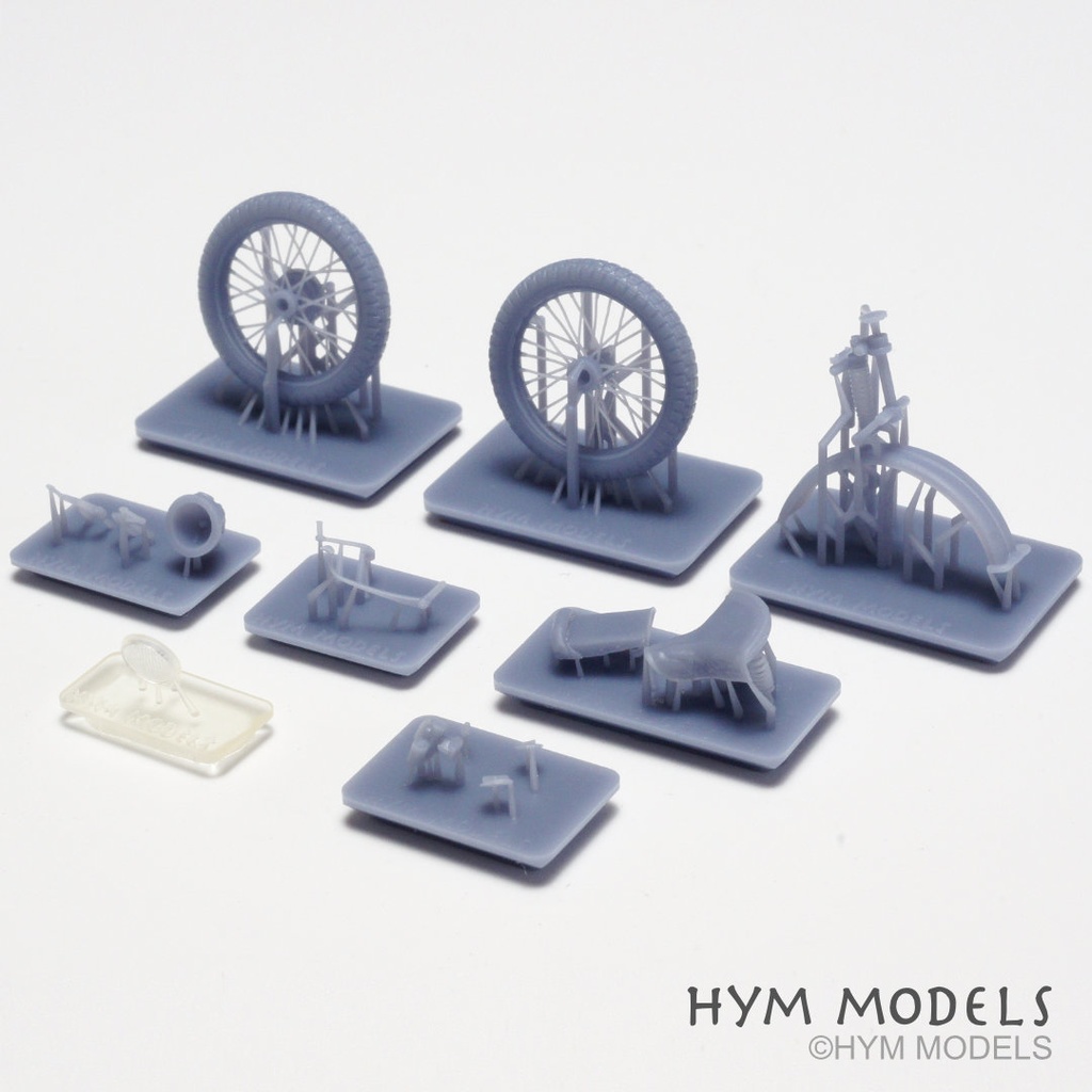 【2023/3/8更新】1/35 イギリス軍用オートバイ BSA M20 MPセット用 ディテールアップセット