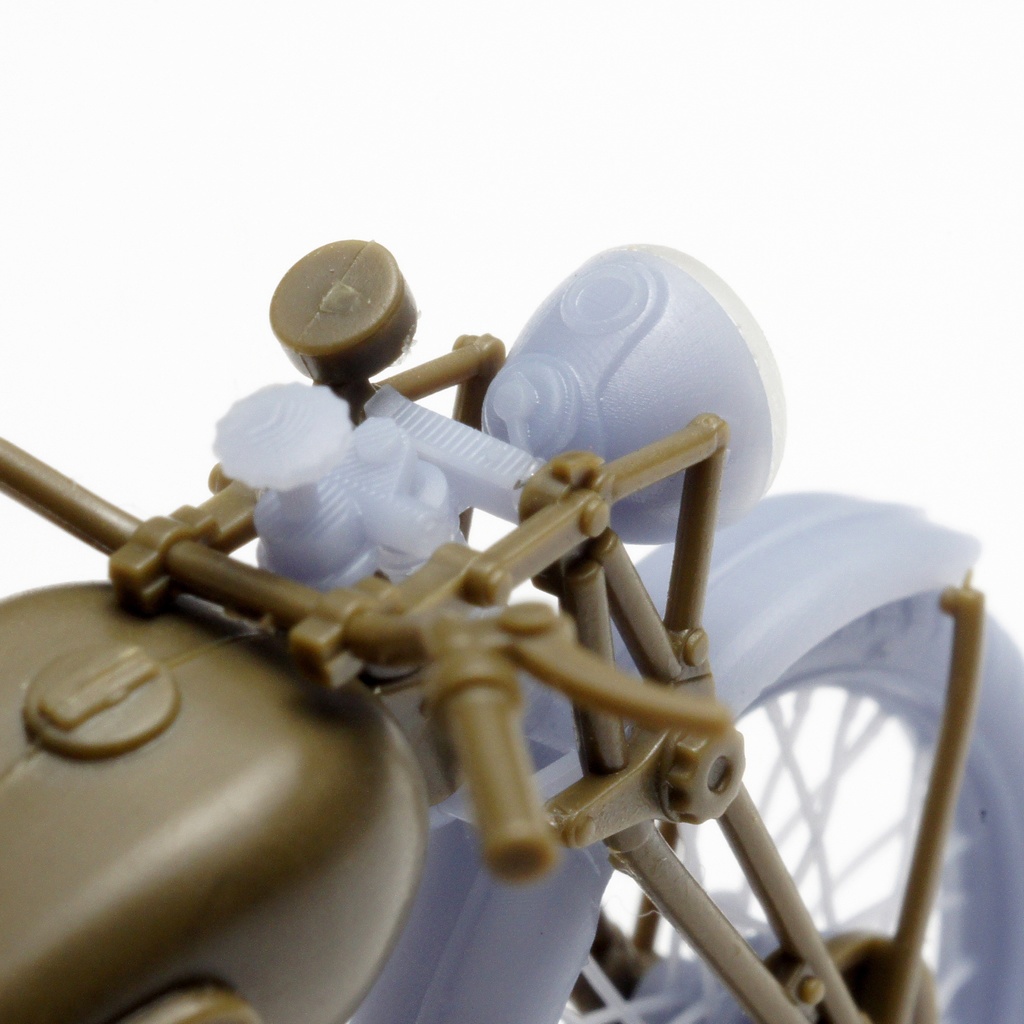 1/35 イギリス軍用オートバイ BSA M20 MPセット用 ディテールアップセット