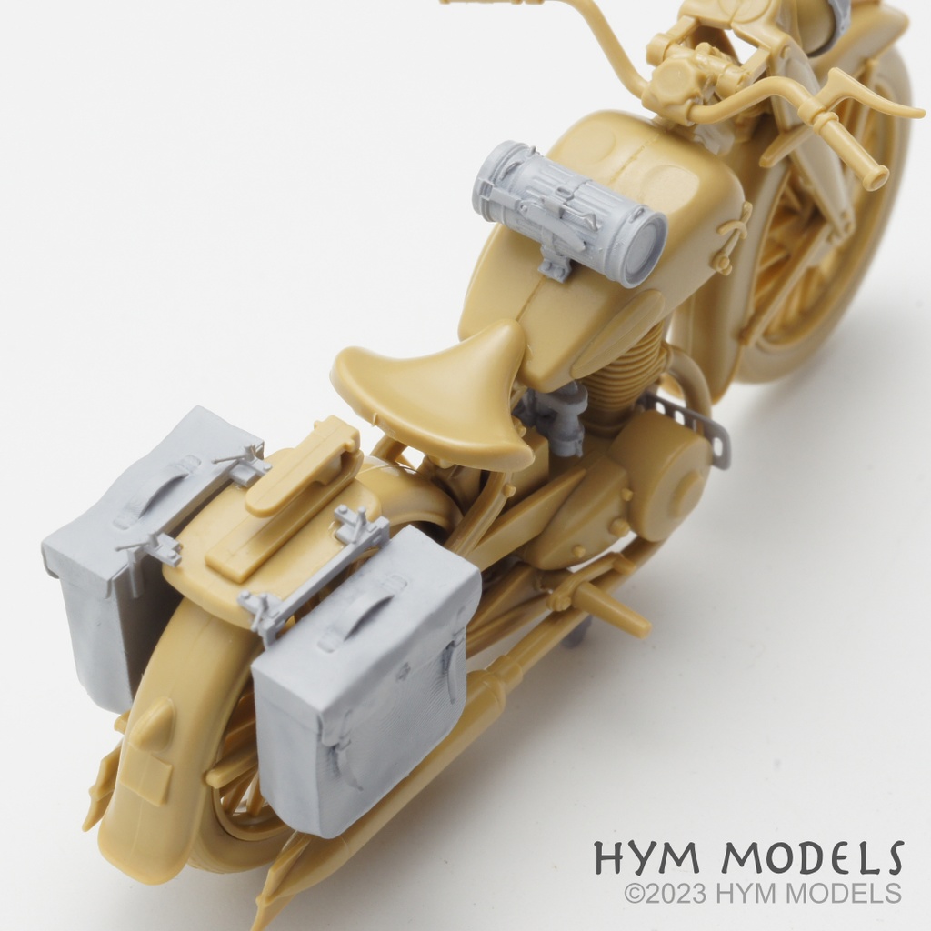 1/35 DKW NZ350 ドイツ軍用オートバイ ディテールアップセット Ⅱ