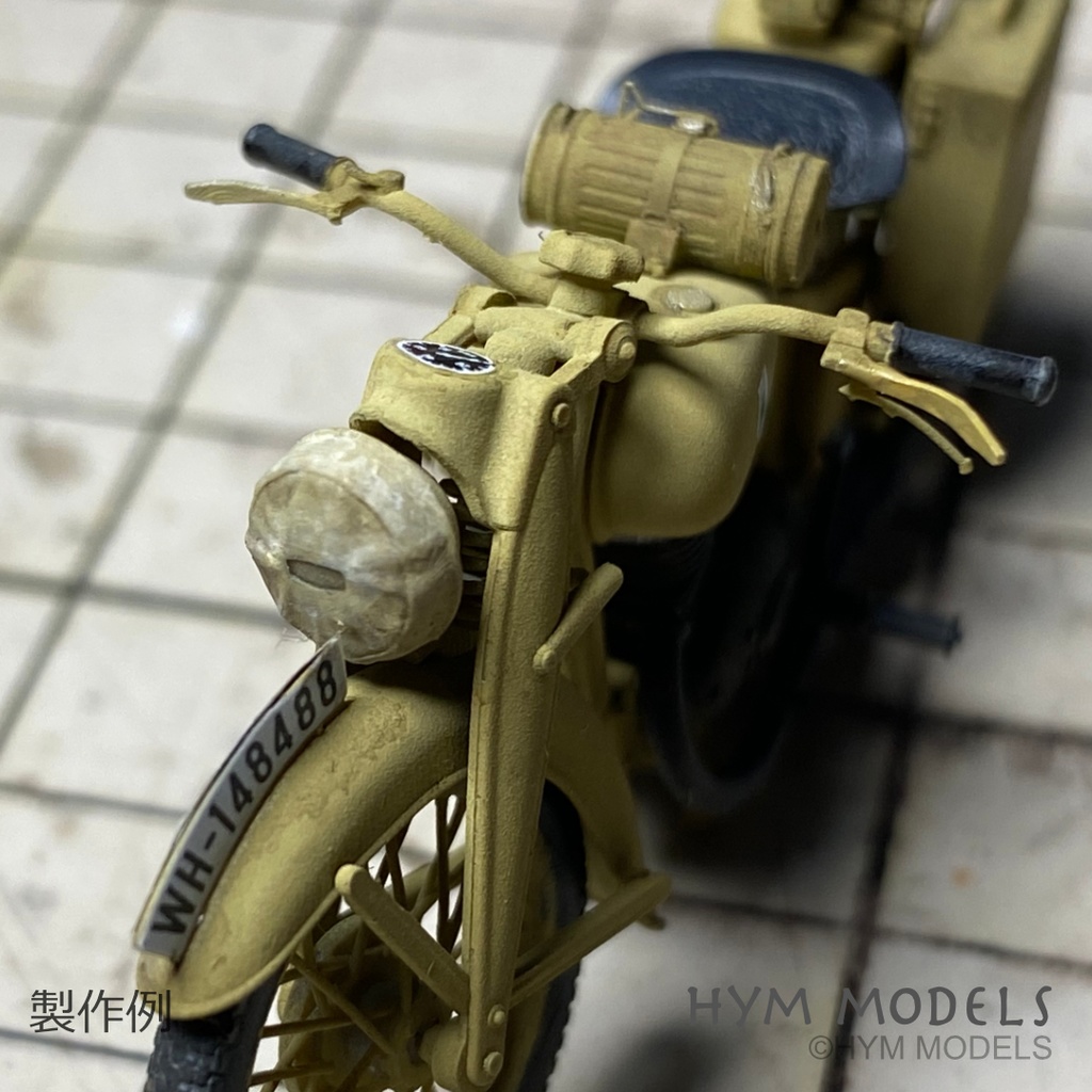 1/35 DKW NZ350 ドイツ軍用オートバイ ディテールアップセット Ⅱ