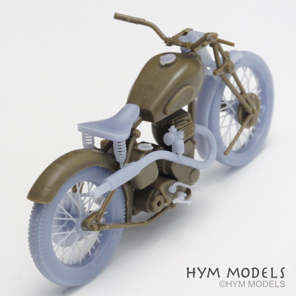 1/35 イギリス軍用オートバイ BSA M20 トライアル車両カスタムセット