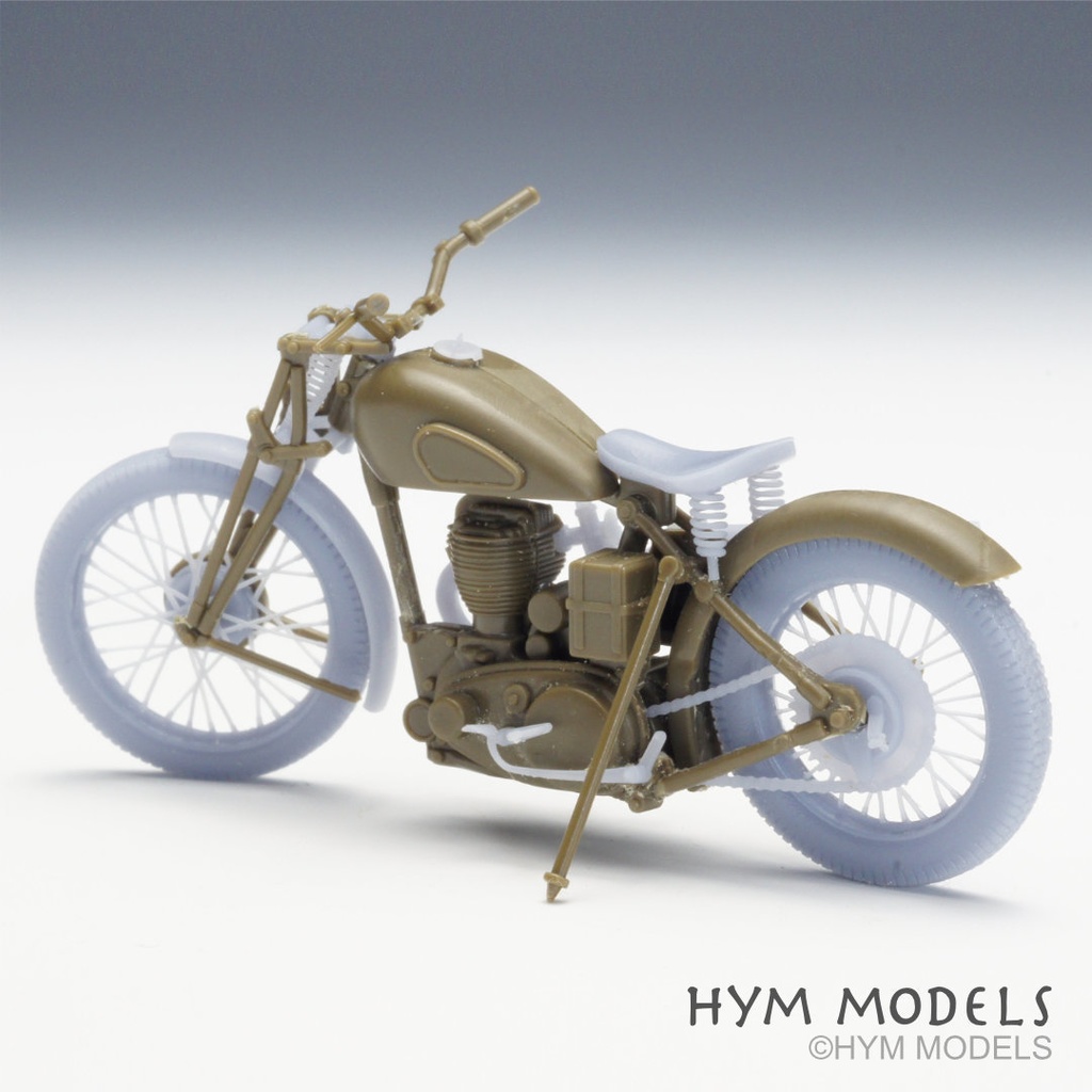 1/35 イギリス軍用オートバイ BSA M20 トライアル車両カスタムセット