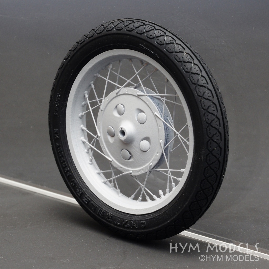 1/12 SR400/500用 スポークホイールセット