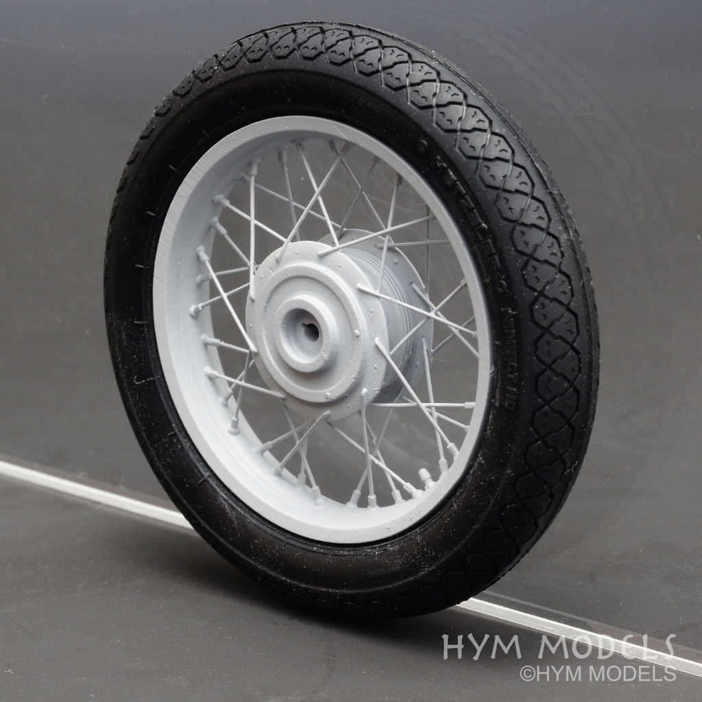 1/12 SR400/500用 スポークホイールセット