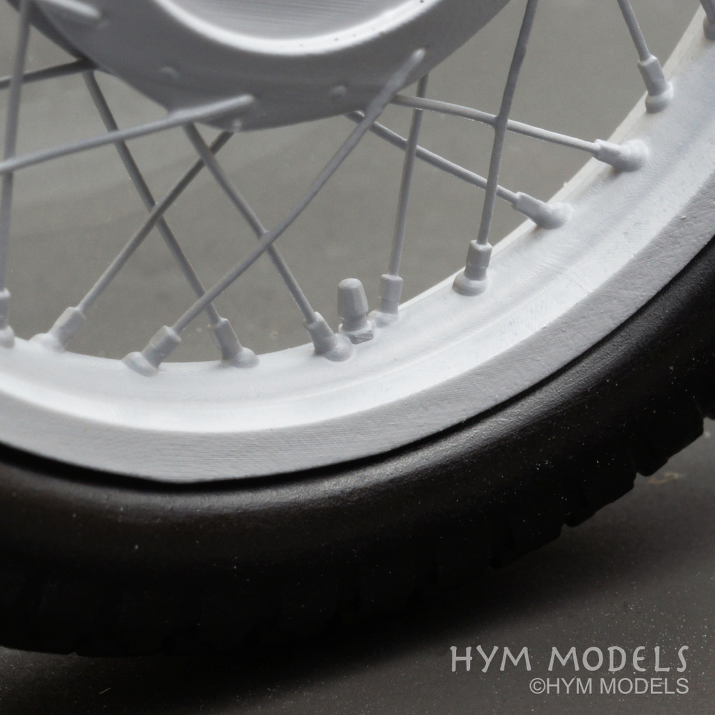 1/12 GT380 B用 スポークホイールセット - HYM MODELS - BOOTH