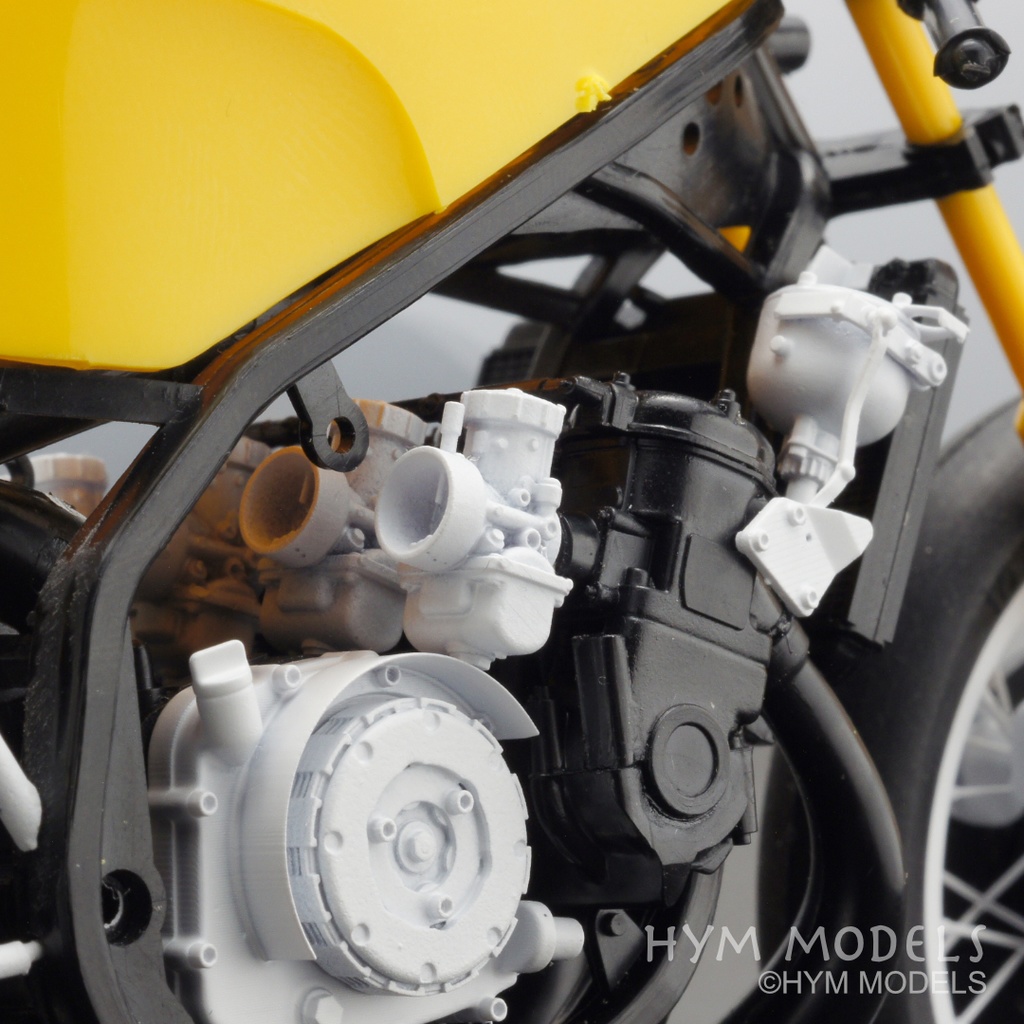 1/12 ヤマハYZR500用 TZ500改造パーツセット