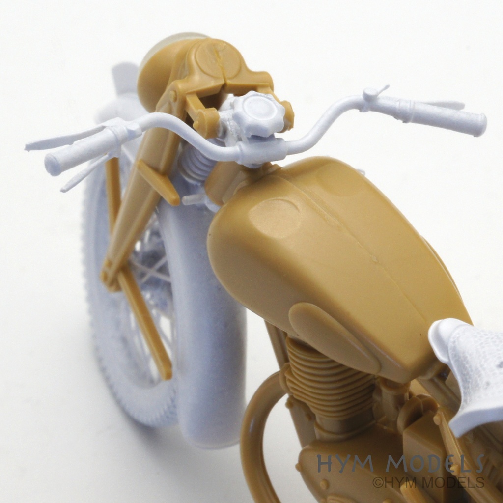 1:35 DKW NZ350 Wheels&detail set for TAMIYA