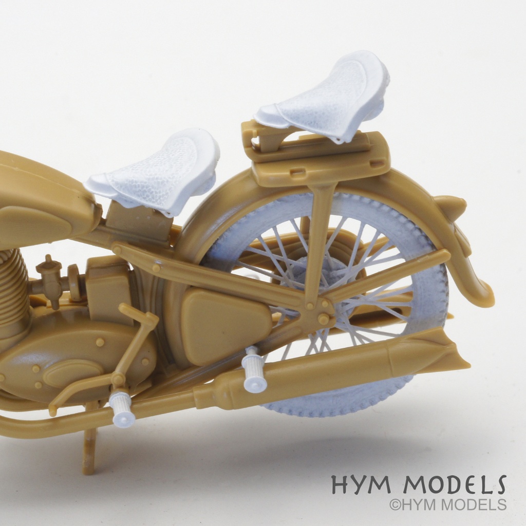 1:35 DKW NZ350 Wheels&detail set for TAMIYA