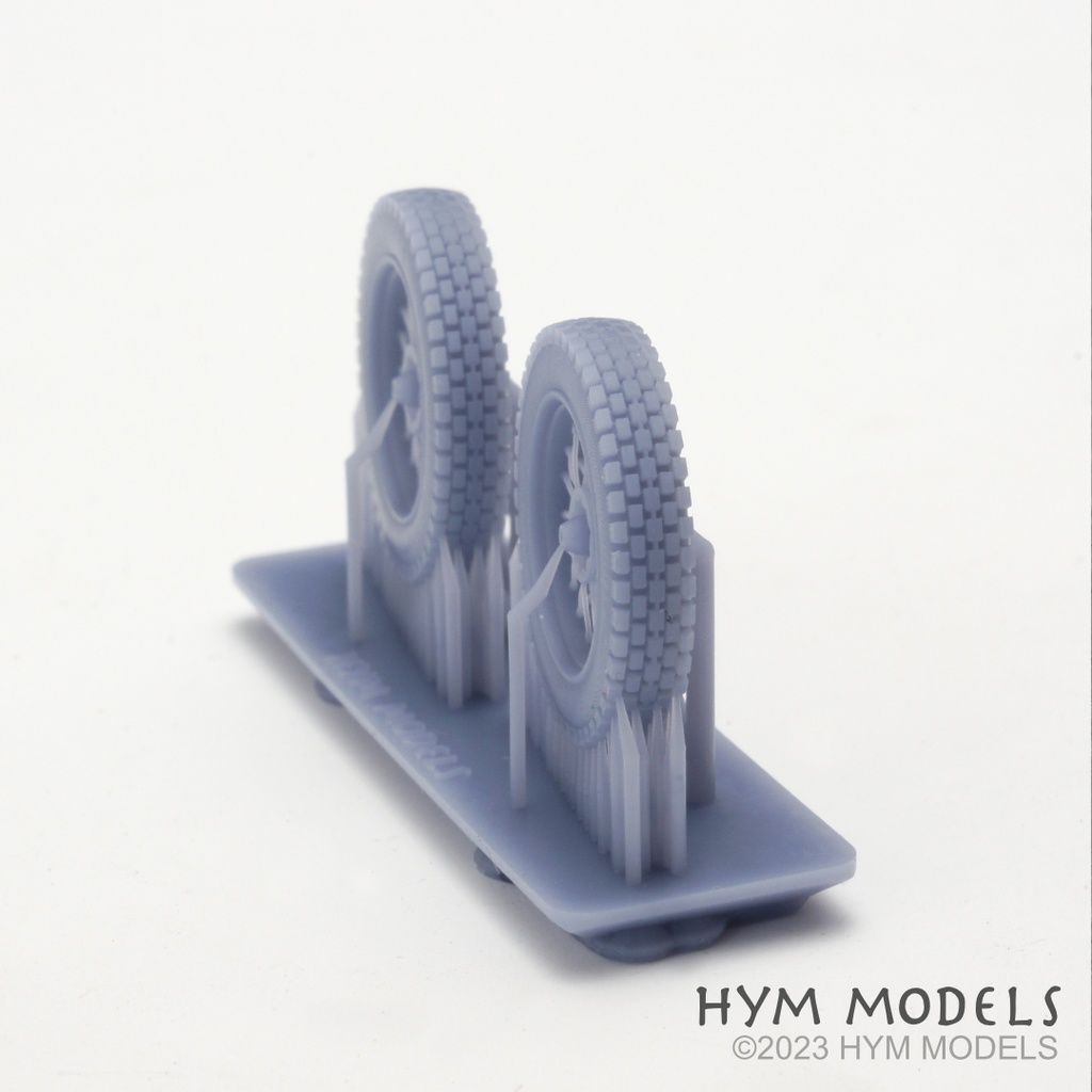 1/35 R75/KS750 汎用ホイール4輪セット