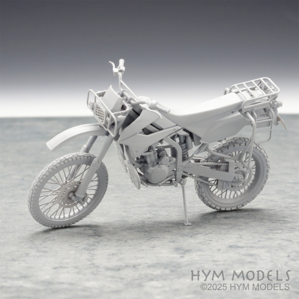 1/35 陸上自衛隊 現用偵察バイク 3Dレジン製フルキット(1台分)