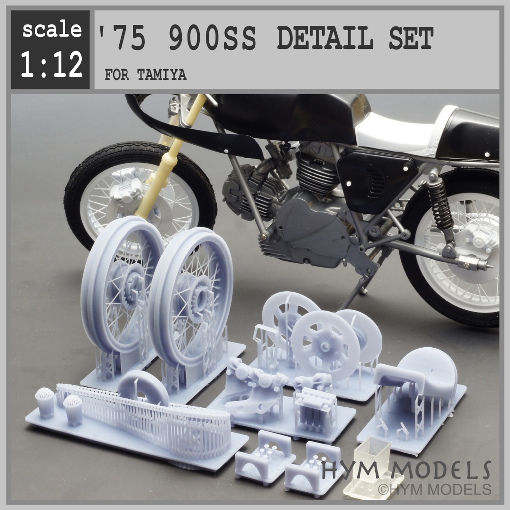 【2026年4月中旬発売予定】1/12　DUCATI　900SS用　ディテールアップパーツセット