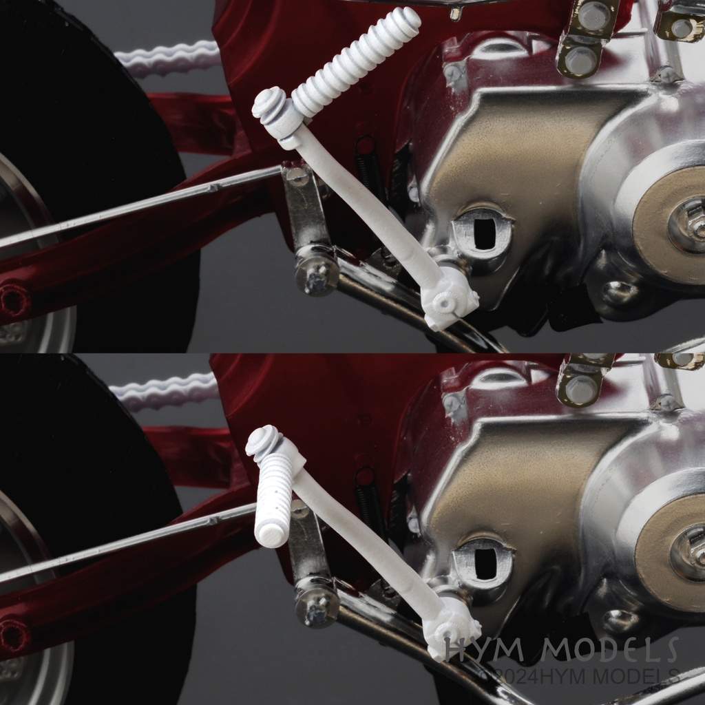 【6月末発売予定】1/6 ホンダ ST70 DAX用 ディテールアップパーツセット